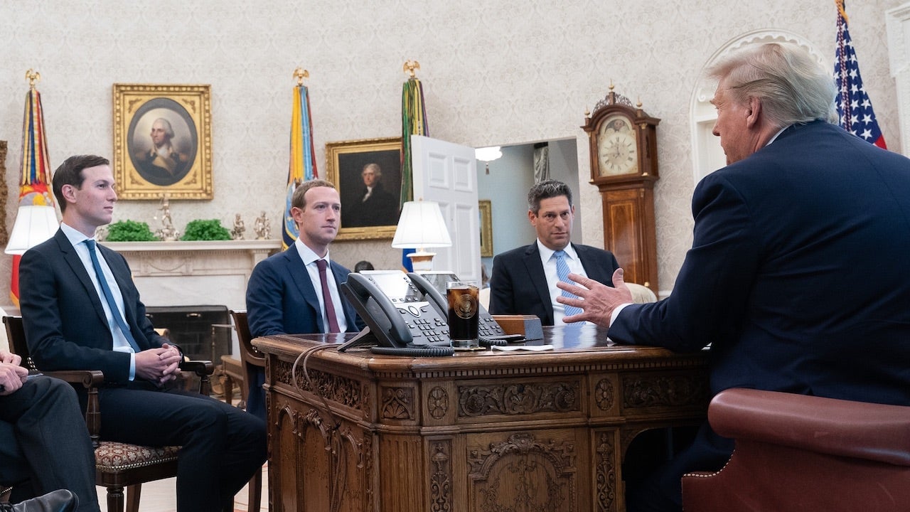 Meta Says It’ll Tattle to Trump If EU Keeps Being Mean