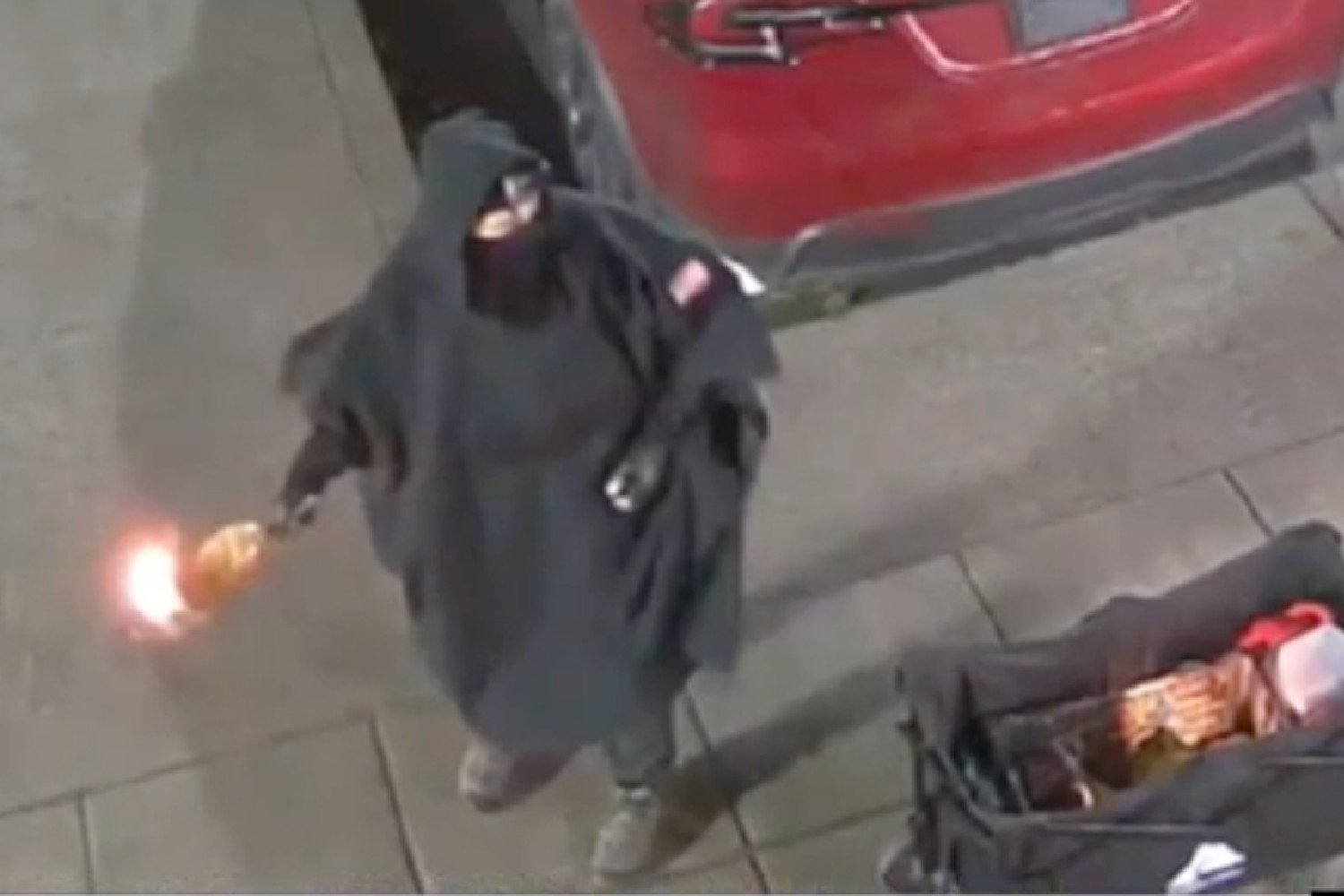 Masked Person Allegedly Threw Molotov Cocktails at Oregon Tesla Dealership