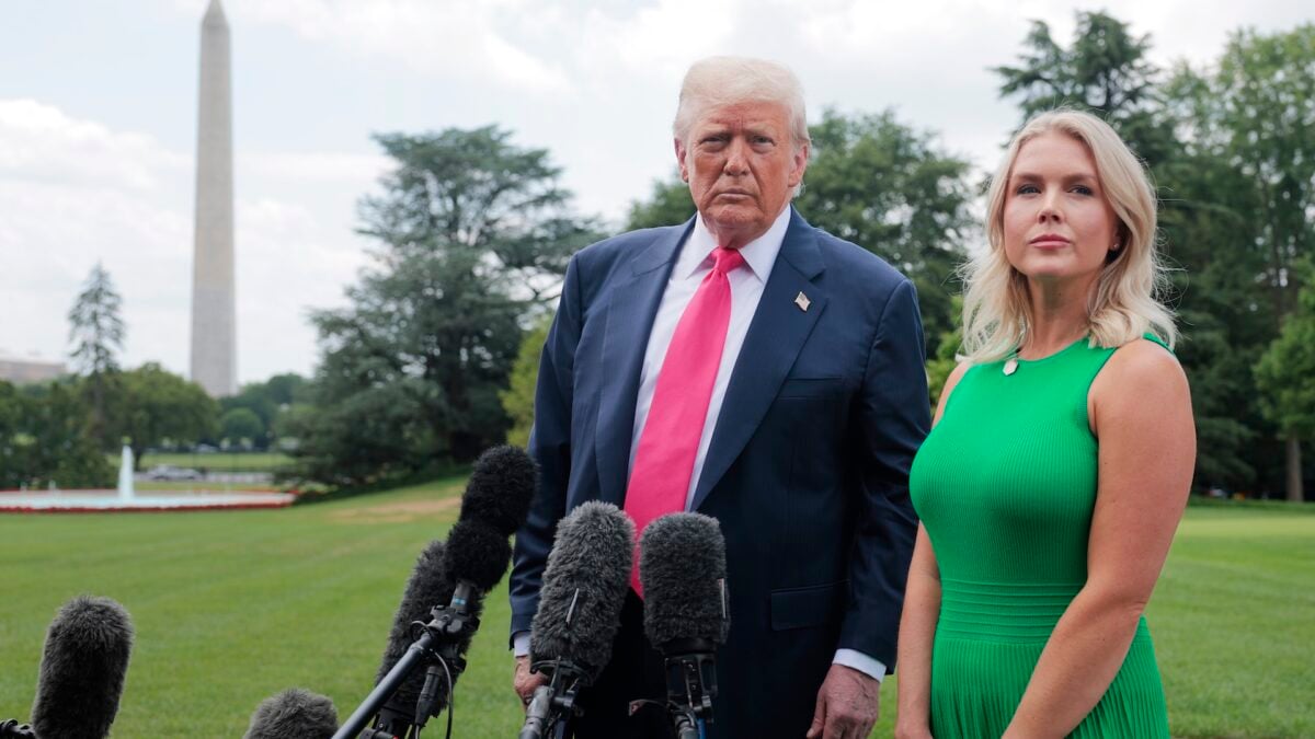 ‘Whatever She Thinks Is Credible’: Trump Says Pam Bondi Should Release Part of Epstein Files