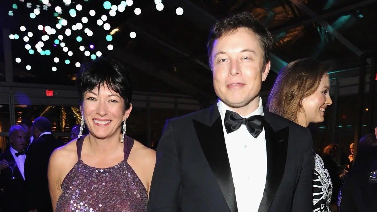 Ghislaine Maxwell Says She First Met Elon Musk at Sergey Brin’s Birthday Party