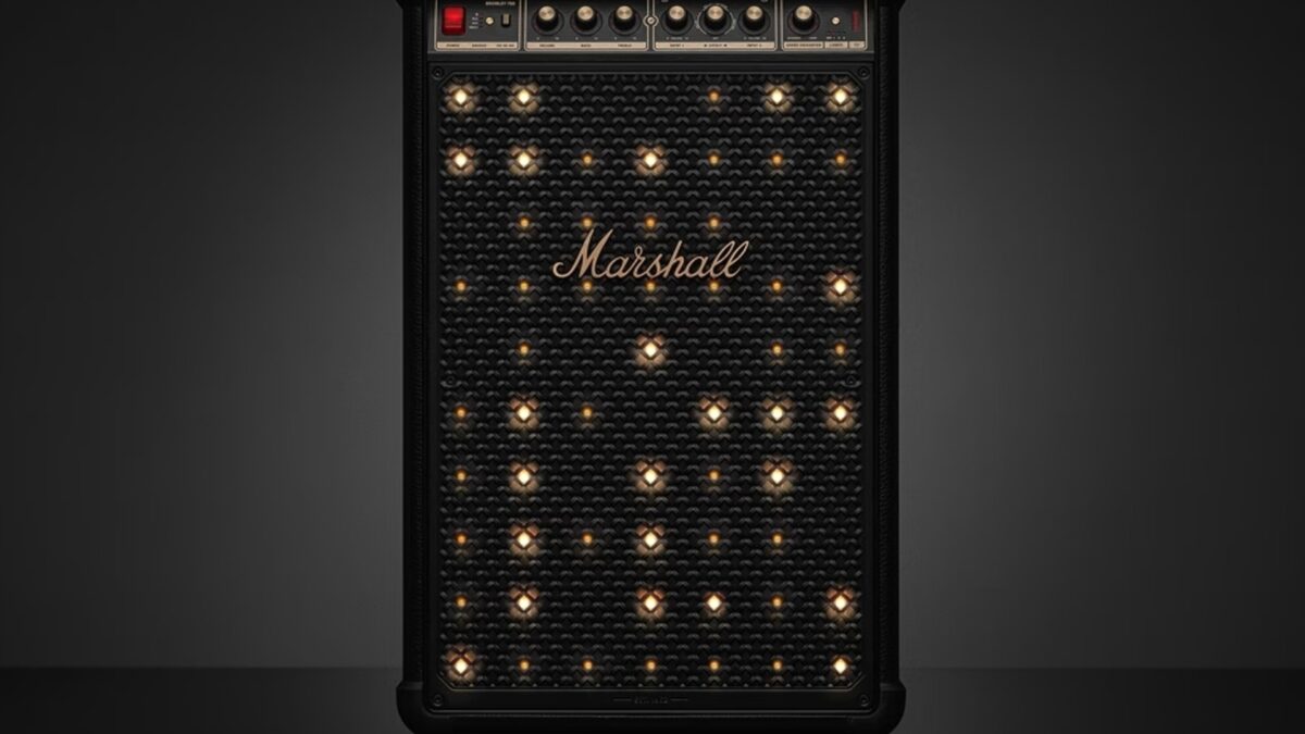 Marshall Now Has a Big Party Speaker That’s Perfect for Pretending You’re in a Band