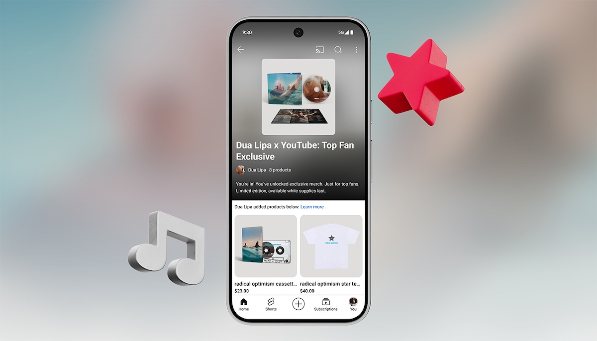 YouTube Music launches new tools for artists to reward fans with exclusive merch and videos