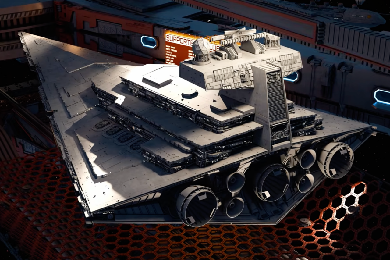 This Absurdly Complex Star Destroyer Model May Be the Most Detailed Ever Created