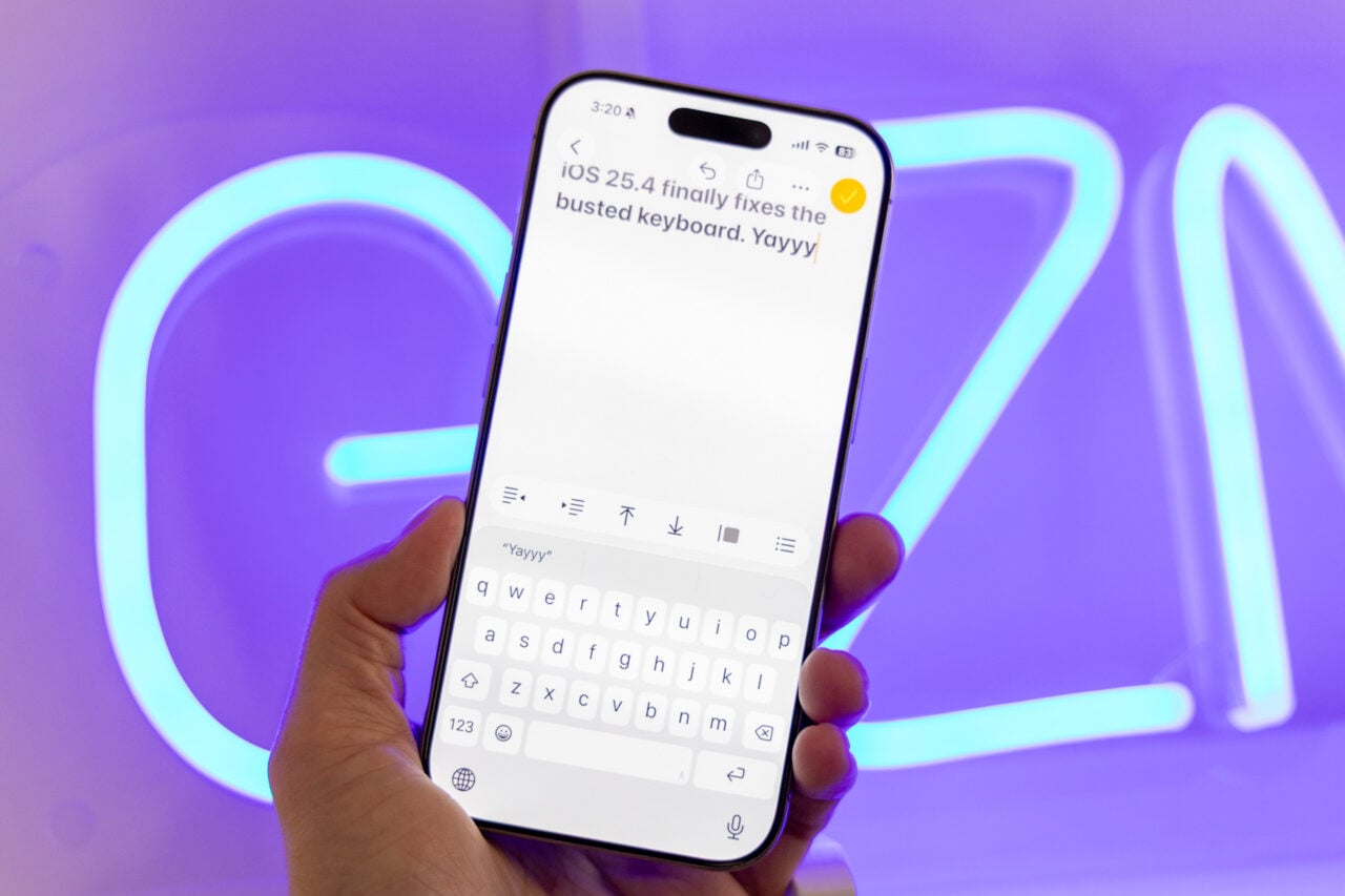 Too Many Typos? Update Your iPhone to iOS 26.4 ASAP to Fix Its Broken Keyboard