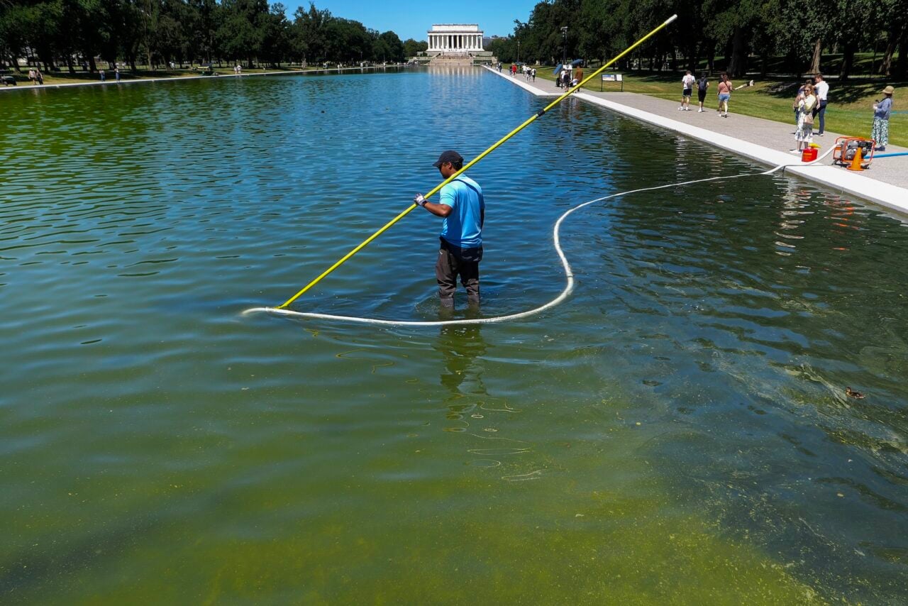 Contractor Admits They, Not Imaginary Antifa Vandals, Wrecked the Reflecting Pool